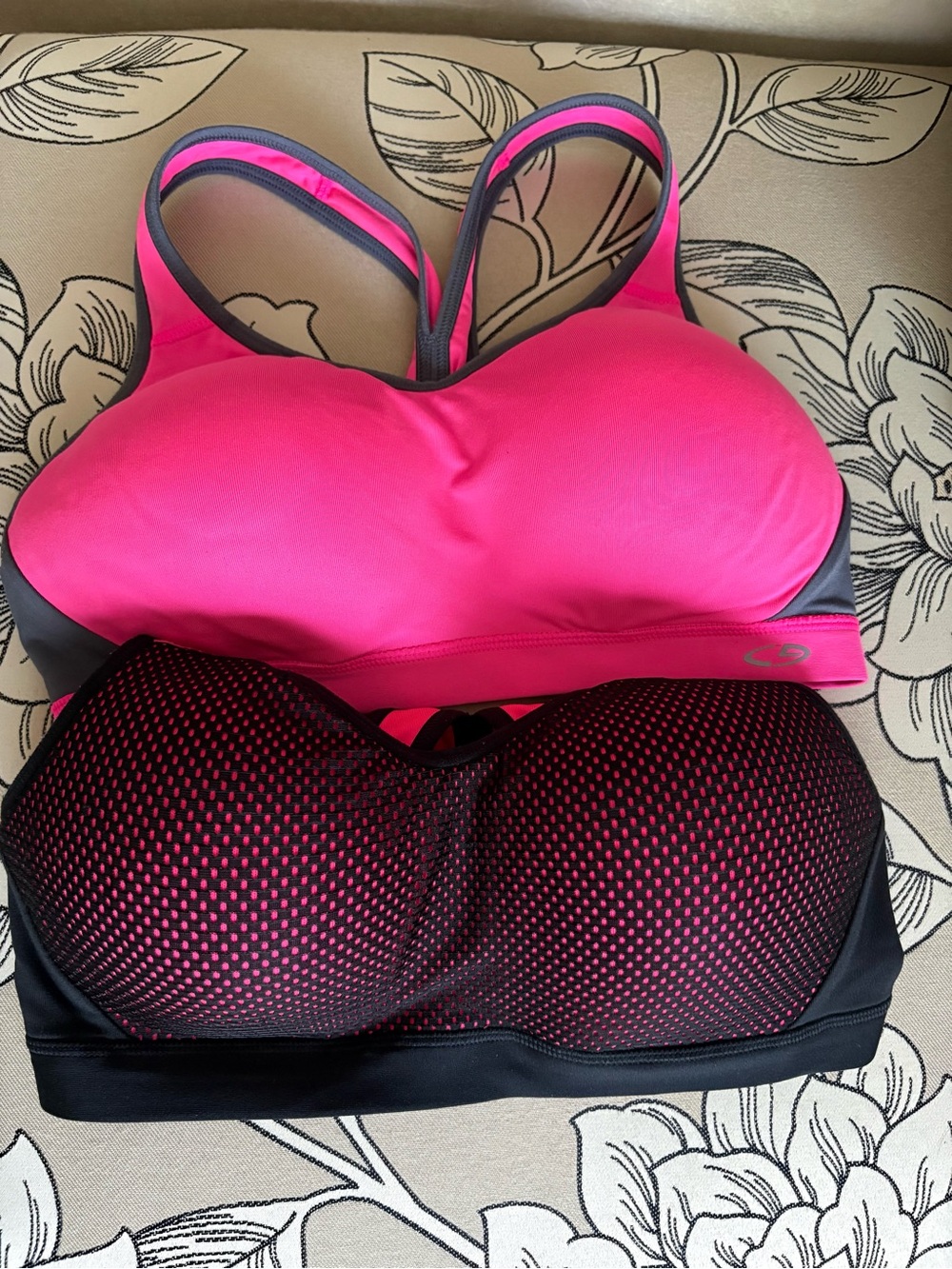 C9 (2) Pink and Black Sports Bras